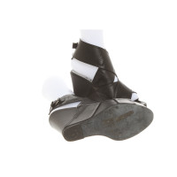 Ann Demeulemeester Wedges Leather in Black