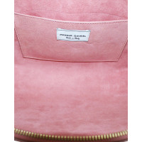 Mansur Gavriel Clutch Bag Leather in Pink