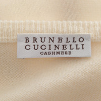 Brunello Cucinelli Cardigan in Cremeweiß 