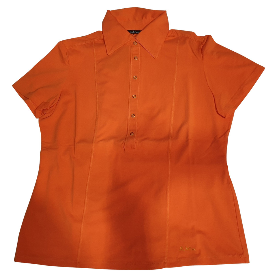 Elena Mirò Top Cotton in Orange