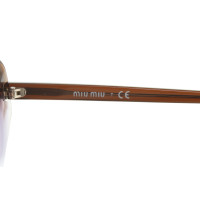 Miu Miu Sonnenbrille mit Farbverlauf