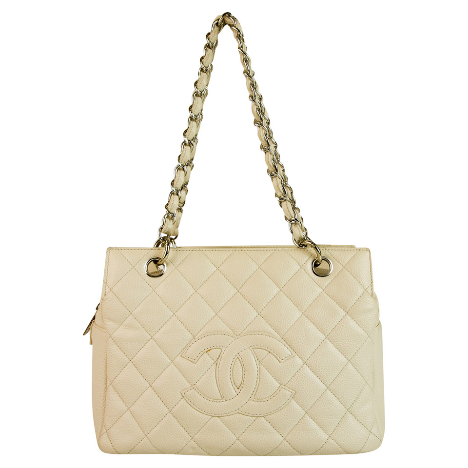 Chanel Petite Timeless Leather in Cream