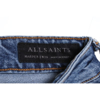 All Saints Jeans aus Baumwolle in Blau