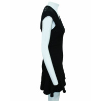 Rebecca Taylor Kleid aus Baumwolle in Schwarz