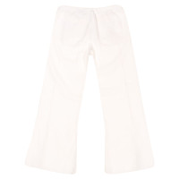 Chanel Hose aus Viskose in Weiß