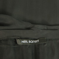 Neil Barrett Dress Cotton in Black