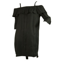 Neil Barrett Kleid aus Baumwolle in Schwarz