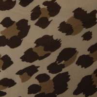 Moschino Silk skirt with Leopard print