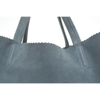 Giorgio Armani Shopper Leather in Blue