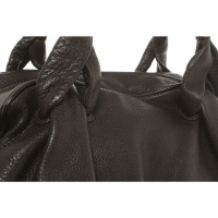 Giorgio Armani Handtasche aus Leder in Braun