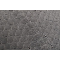 Calvin Klein Clutch Bag Leather in Grey