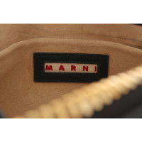 Marni Shoulder bag Leather in Green