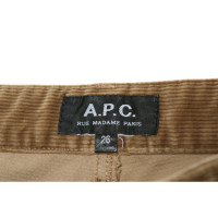 A.P.C. Trousers in Khaki