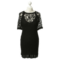 Maje Lace dress in black 