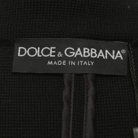 Dolce & Gabbana Zwarte jurk met knoppen