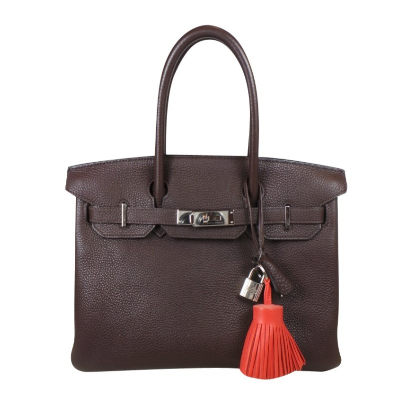 Hermès Birkin bag 30 Brown Palladium - Buy Second hand Hermès Birkin bag 30 Brown Palladium for ...