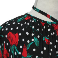 Vetements Kleid mit floralem Muster