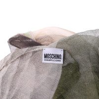 Moschino silk scarf in multicolor
