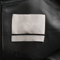 Jason Wu Robe en Cuir en Noir