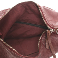 Liebeskind Berlin Handtasche aus Leder in Bordeaux