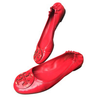 Tory Burch Slippers/Ballerinas Patent leather in Pink
