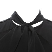 Van Laack Bow blouse en noir
