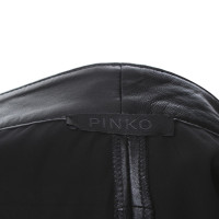 Pinko Leather shorts in black