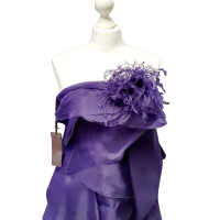 Ermanno Scervino Dress Silk in Violet