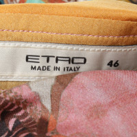 Etro Gedessineerde zijden blouse