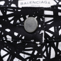 Balenciaga Jeans in black and white