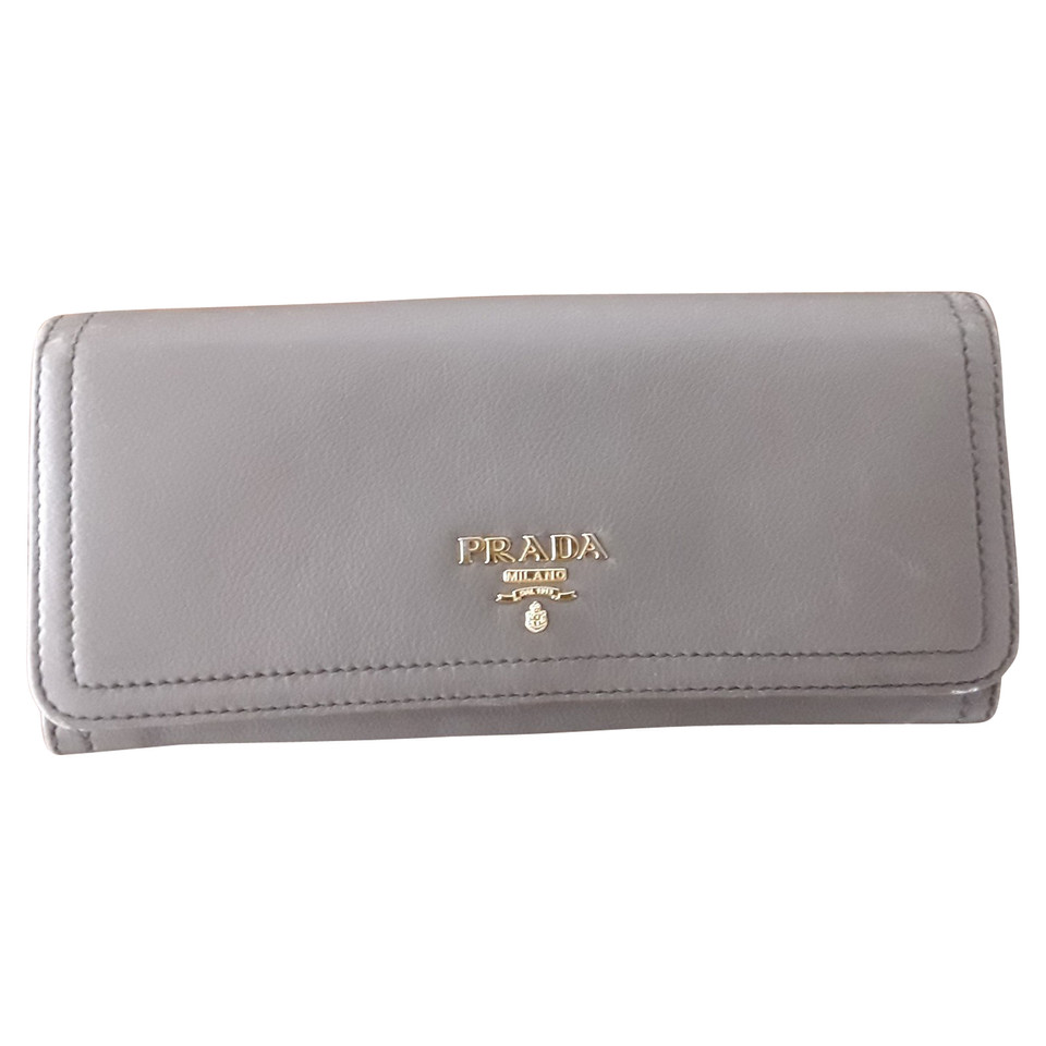 Prada Wallet in taupe
