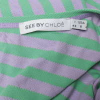 See By Chloé top with stripe pattern