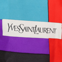 Yves Saint Laurent Tissu avec blocage couleur
