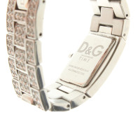 D&G Armbanduhr mit Strassbesatz