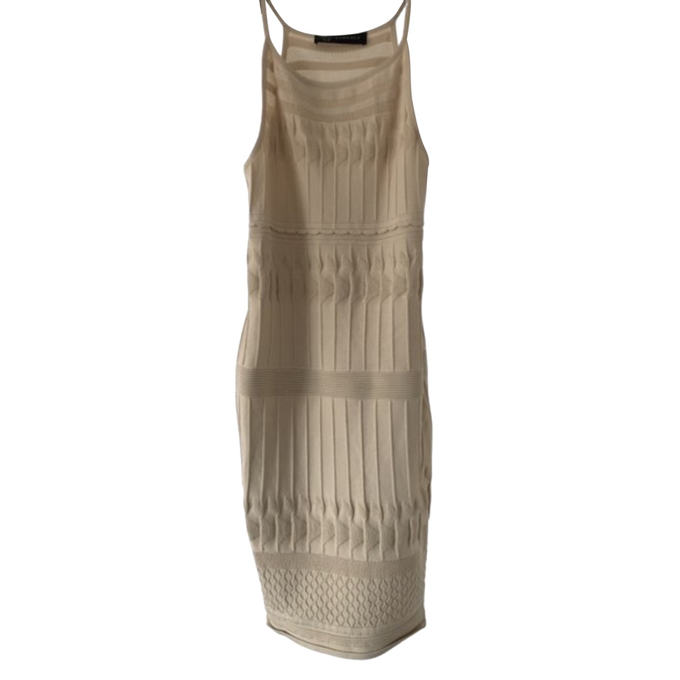 Versace Kleid aus Viskose in Beige