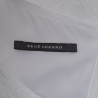 René Lezard Dress in White