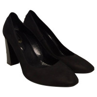 Tod's Pumps/Peeptoes aus Leder in Schwarz