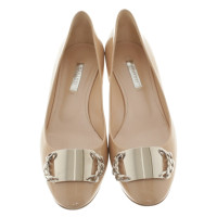 Casadei Ballerines en cuir verni