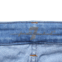 7 For All Mankind Skinny-Jeans im Used-Look