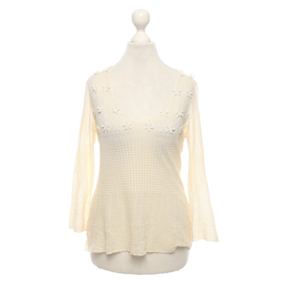 Blumarine Knitwear Cotton in Beige