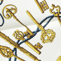 Hermès Tuch mit Schlüssel-Motiv