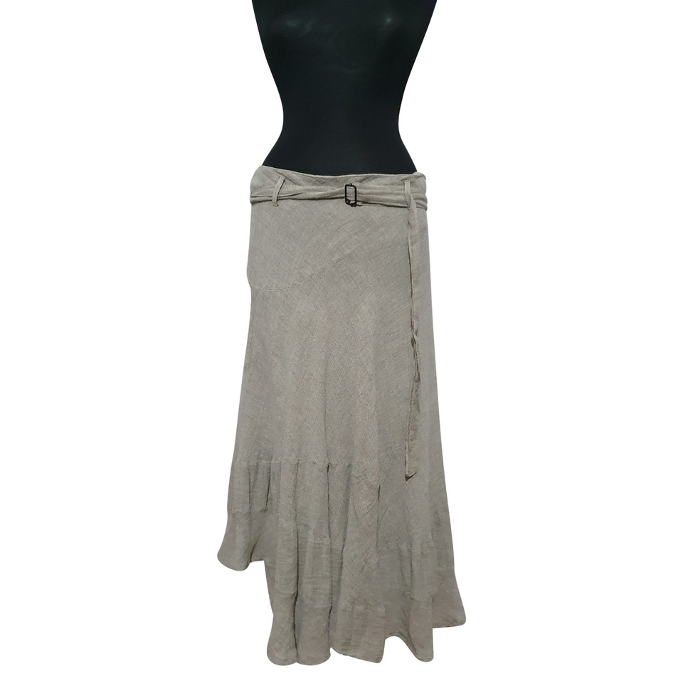 Ivan Grundhal Skirt Linen in Grey