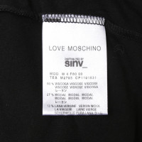 Moschino Love top in black