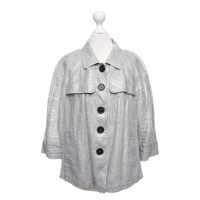 Strenesse Jacket/Coat Linen in Silvery