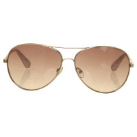 Marc By Marc Jacobs Aviator sunglasses in white gold color