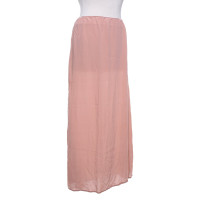 Hartford Rose-colored skirt in maxi length