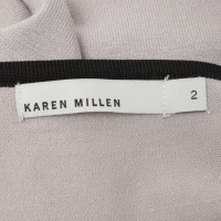 Karen Millen Kleid in Beige / Schwarz