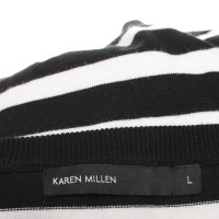 Karen Millen motivo a strisce Jumper