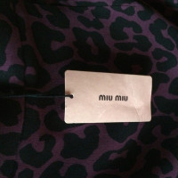 Miu Miu skirt with animal print