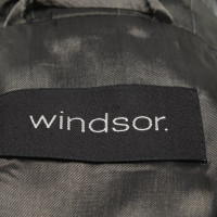 Windsor Trenchcoat in grijsgroen